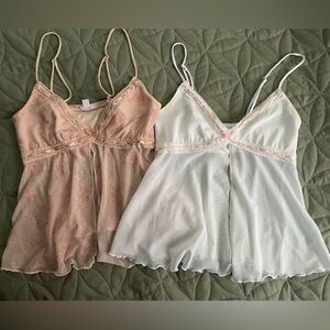 Garage flyaway tank tops